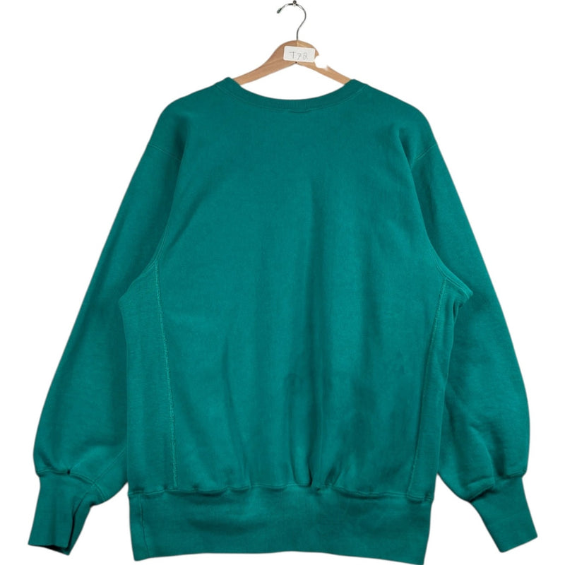 Vintage Champion Reverse Weave Logo Crewneck