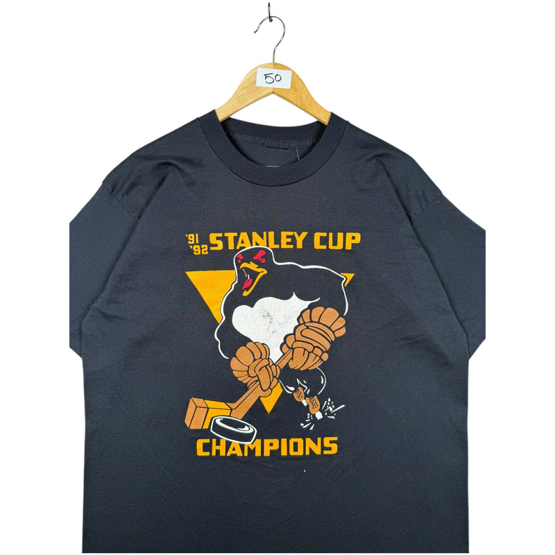 Vintage Pittsburgh Penguins NHL Stanley Cup T-Shirt