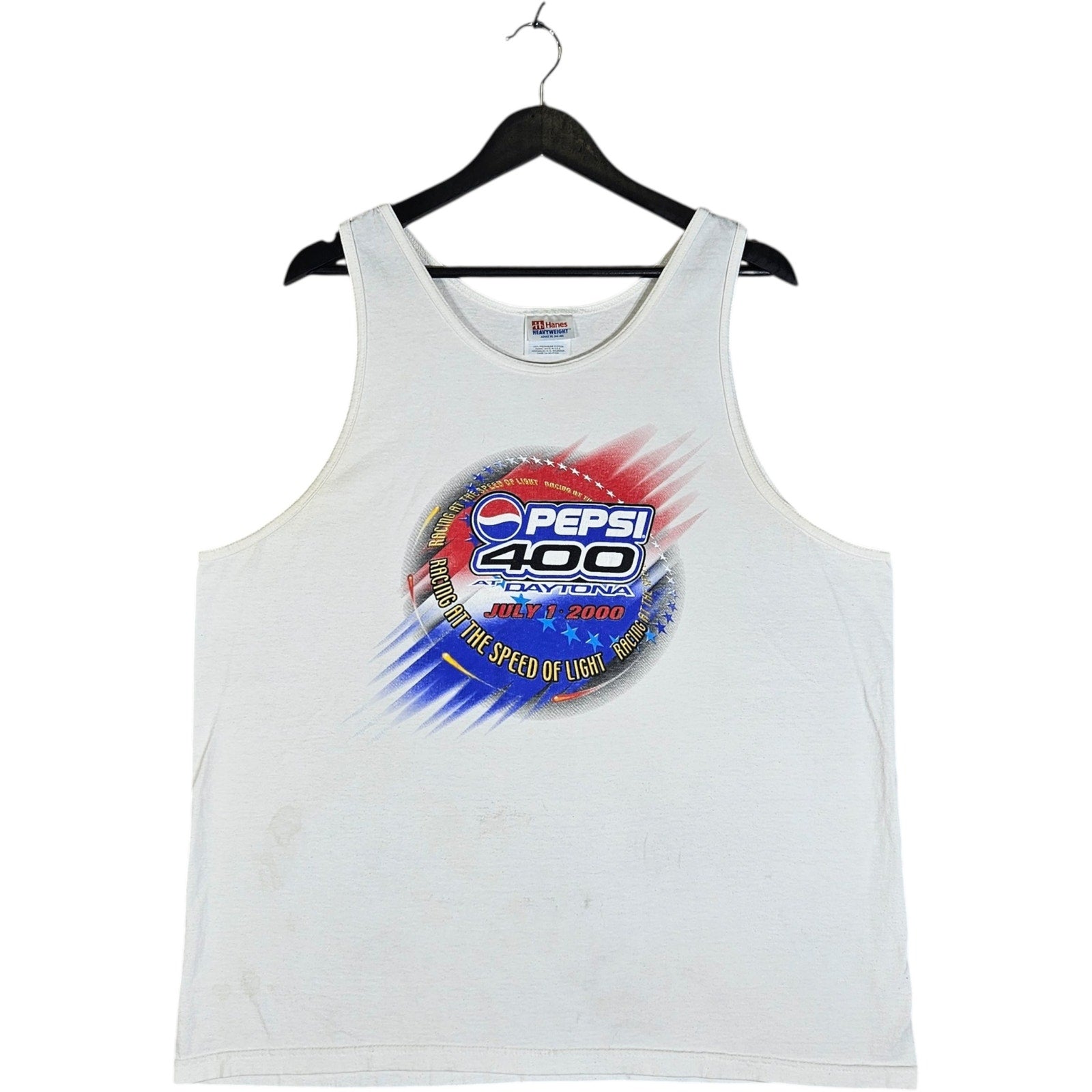 Vintage Pepsi at Daytona 2000s Tank Top
