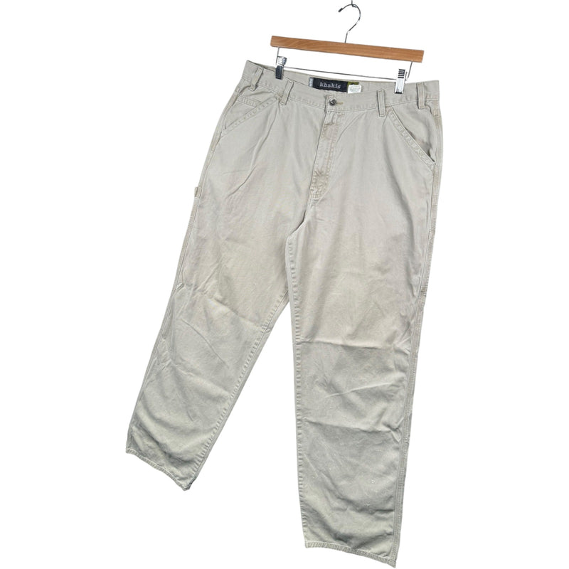 Vintage Levi's Khaki Silver Tab Jeans 38