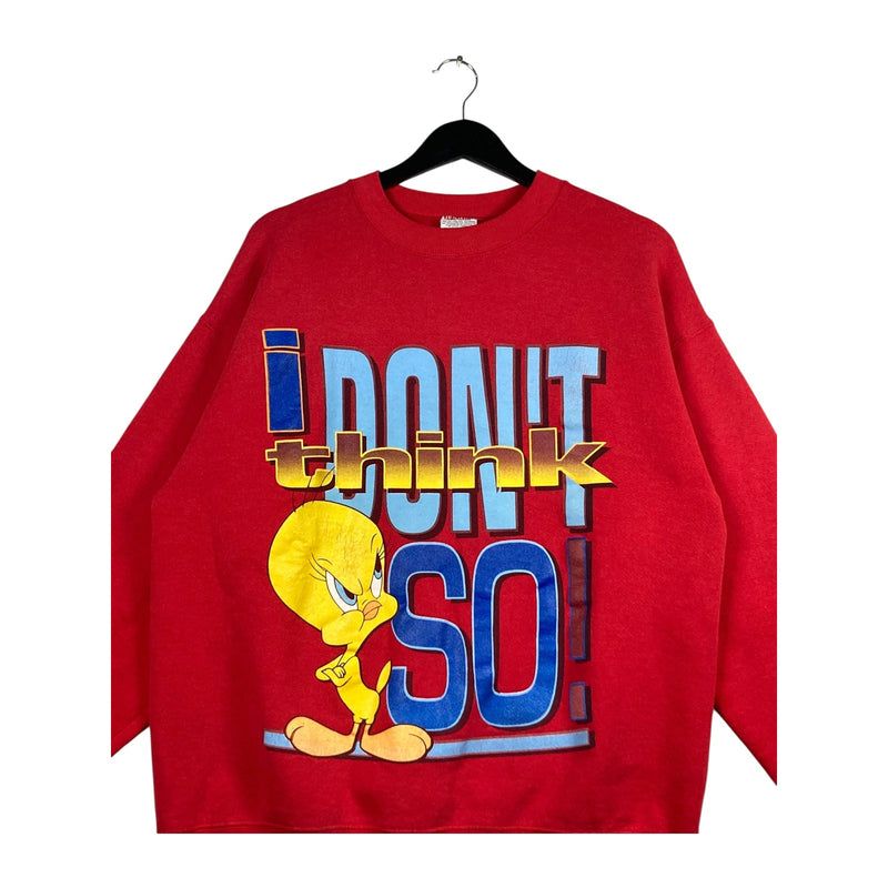 Vintage Looney Tunes Warner Bros Tweety Graphic Sweatshirt