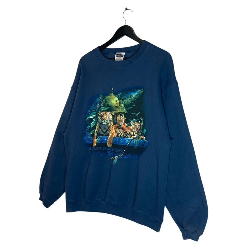 Vintage Busch Gardens Amusement Park Tigers Crewneck