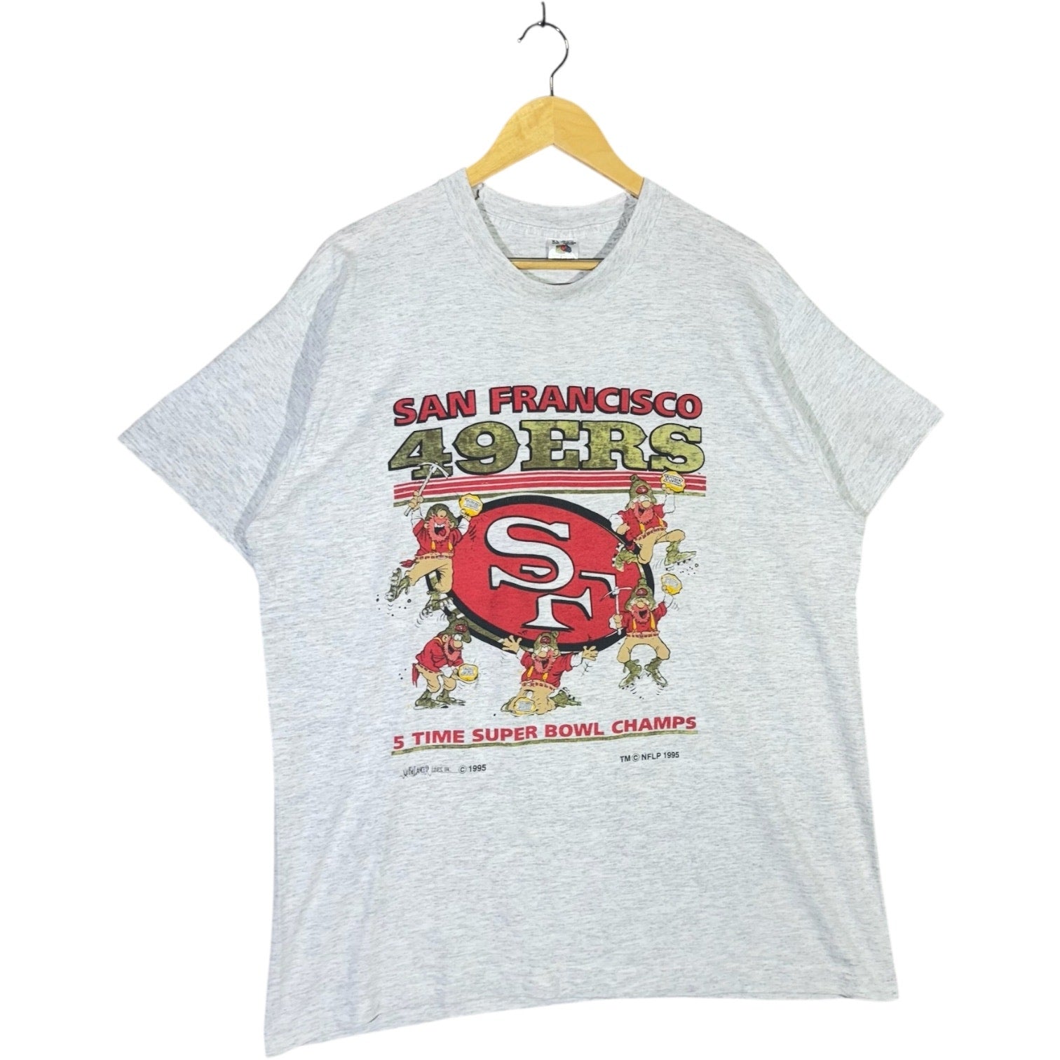 Vintage San Franciso 49ers "5 Time Champs" Tee 1995