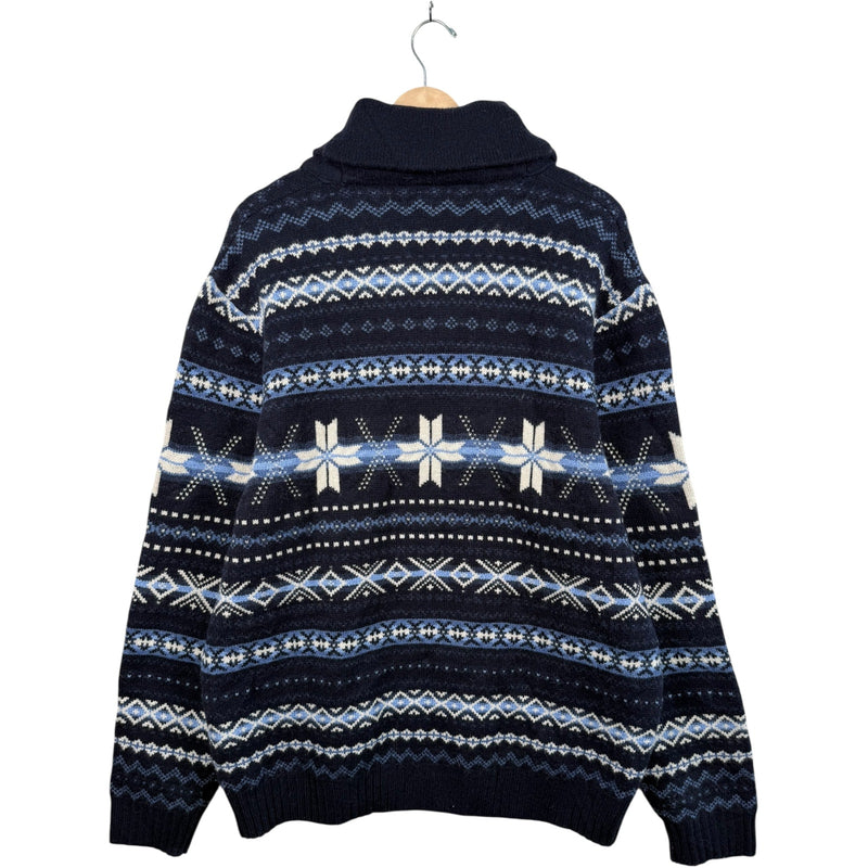 Vintage Polo Ralph Lauren Tribal Aztec Pullover Sweater