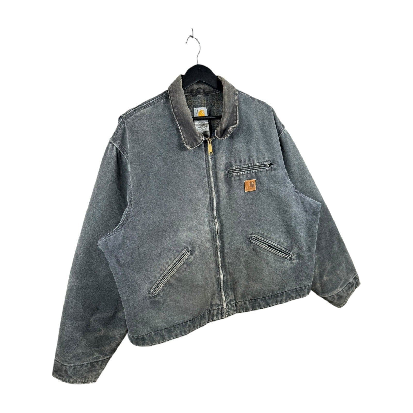 Vintage Carhartt Detroit Blanket Lined Workwear Jacket