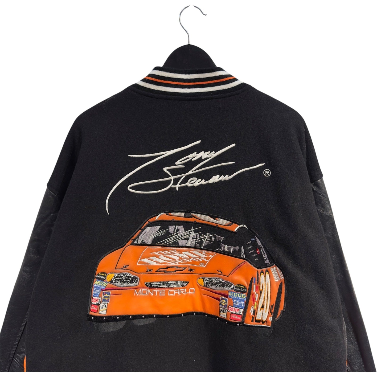 Vintage NASCAR #20 Tony Stewart Varsity Jacket
