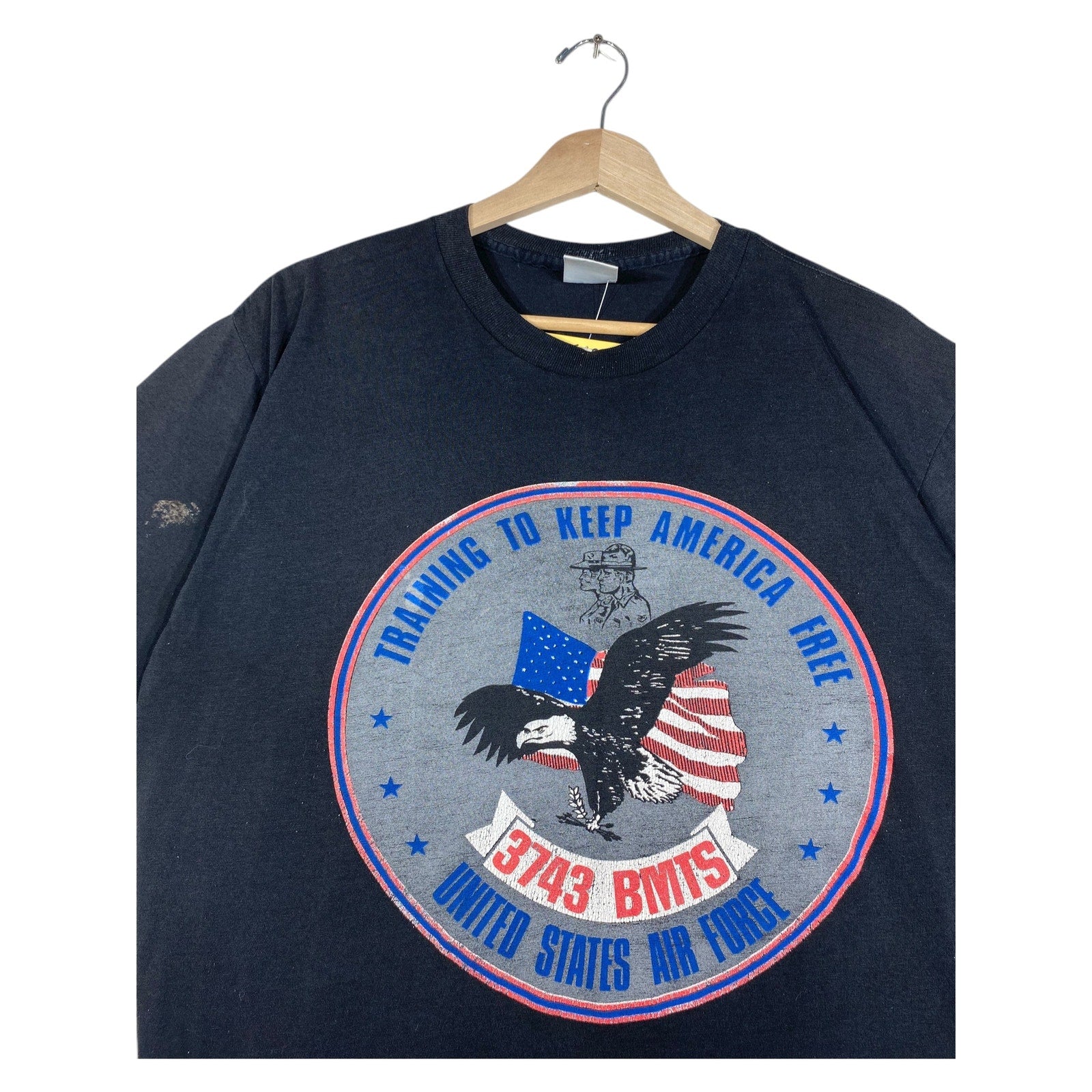 Vintage 3743 BMTS United States Air Force T-Shirt