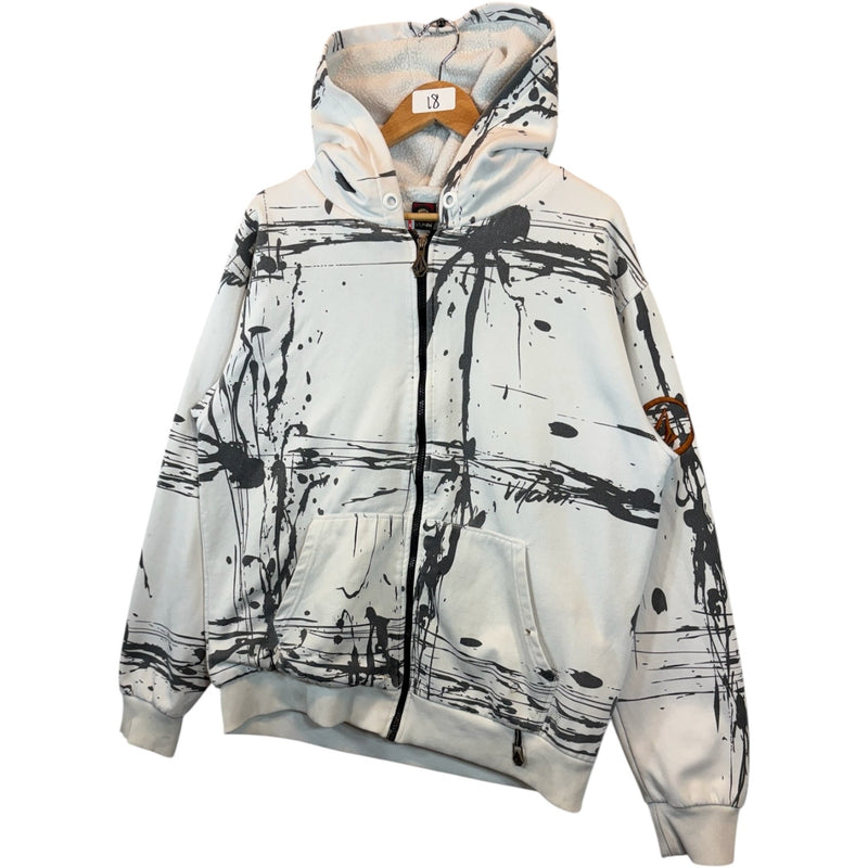 Vintage Paint Splatter AOP Hoodie