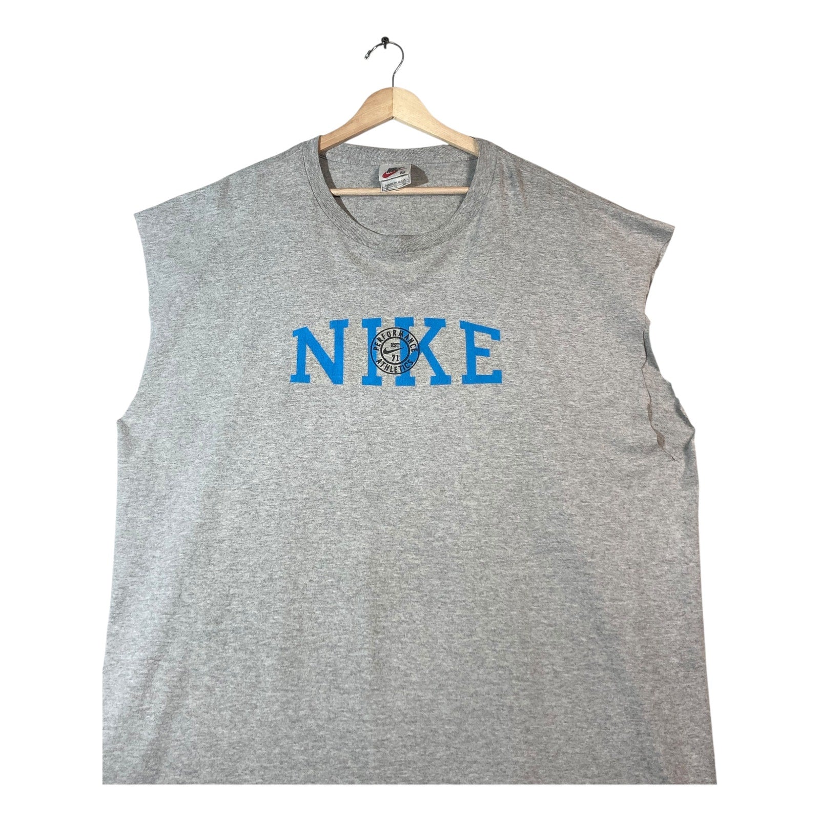Vintage Nike Logo Print Tank Top