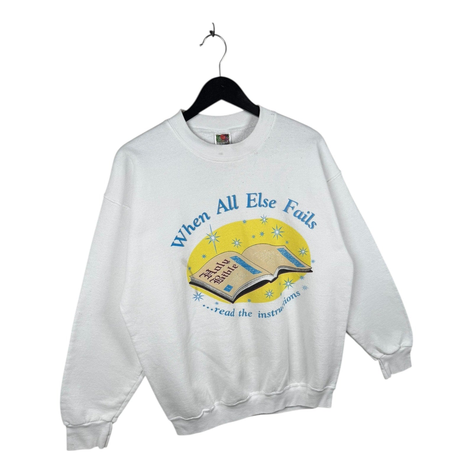 Vintage Christian Holy Bible Crewneck