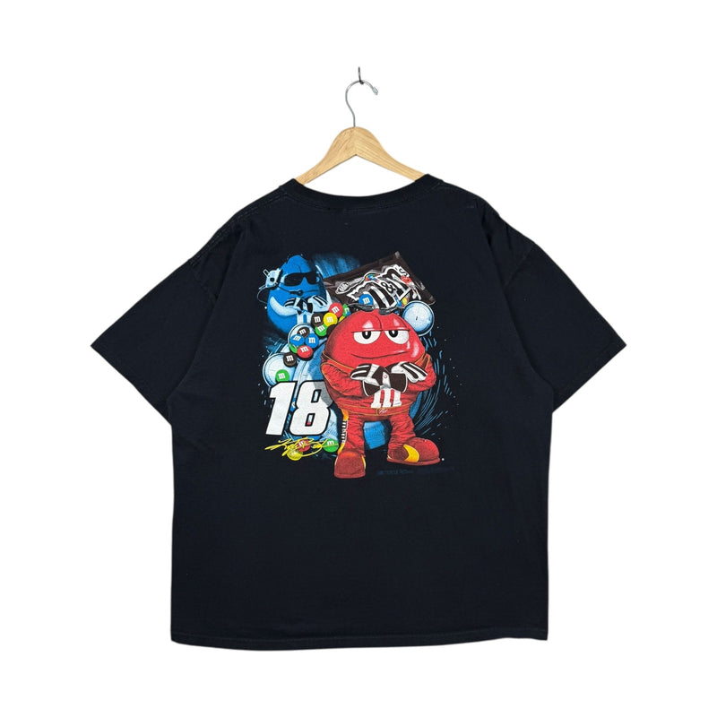 Vintage Kyle Busch #18 M&M’s NASCAR Racing T-Shirt