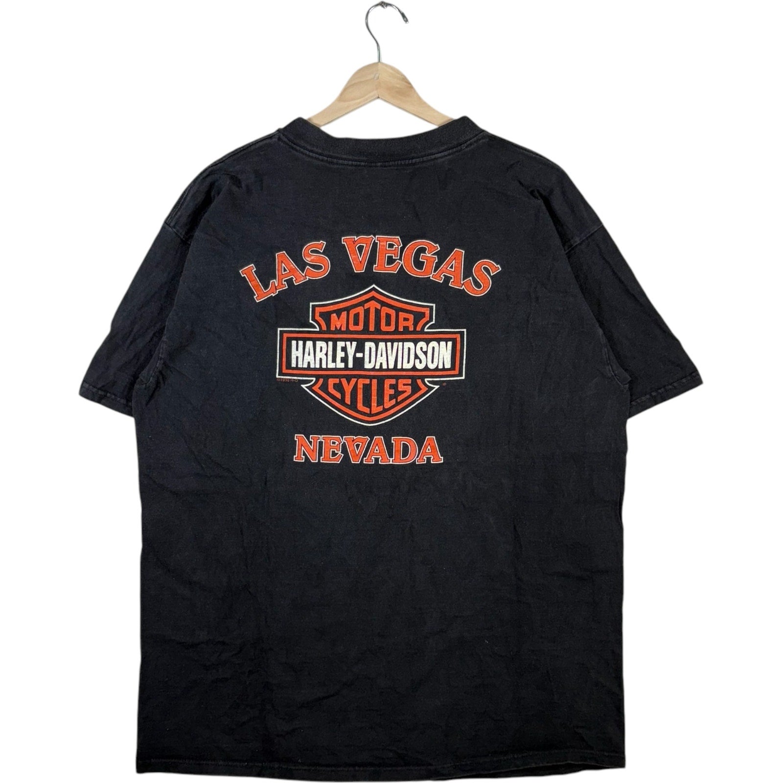 Vintage Skrews On Fire Harley Davidson Tee