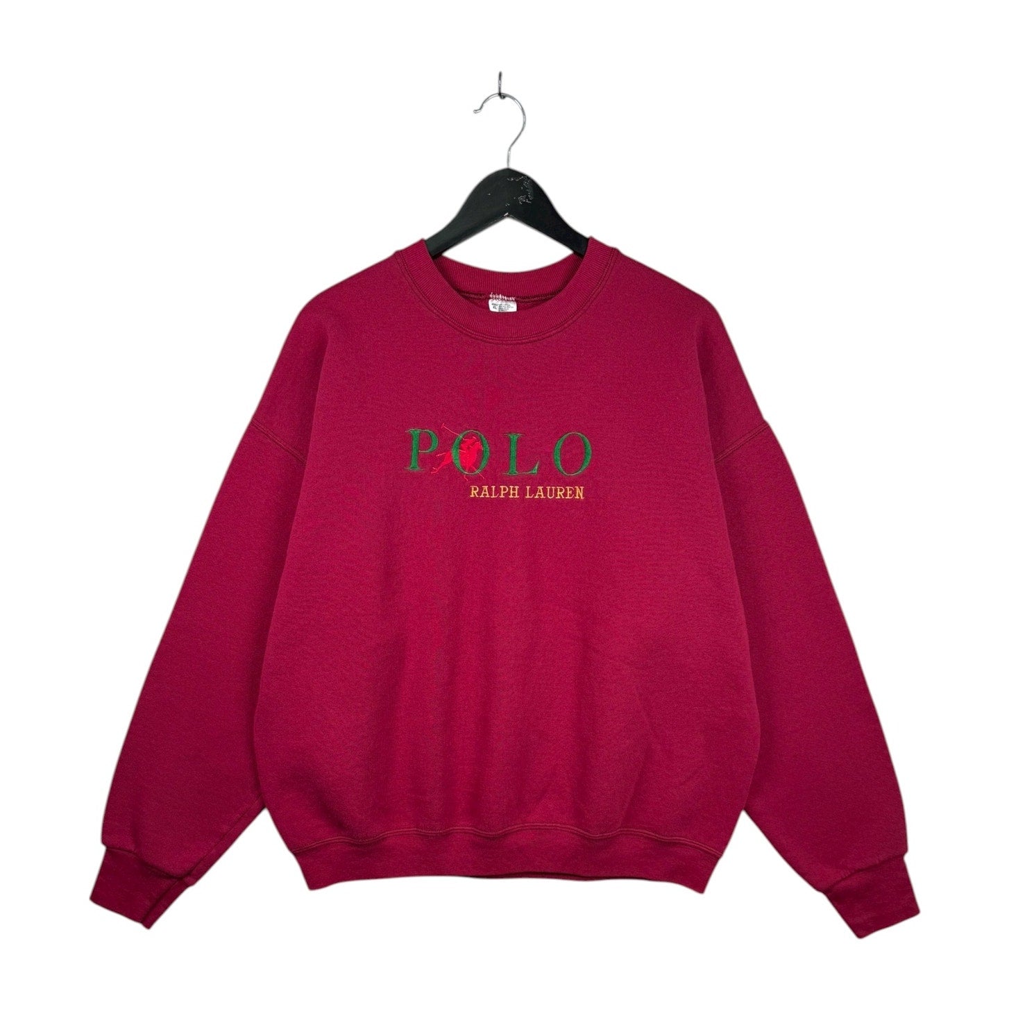 Vintage Polo Ralph Lauren Embroidered Logo Crewneck