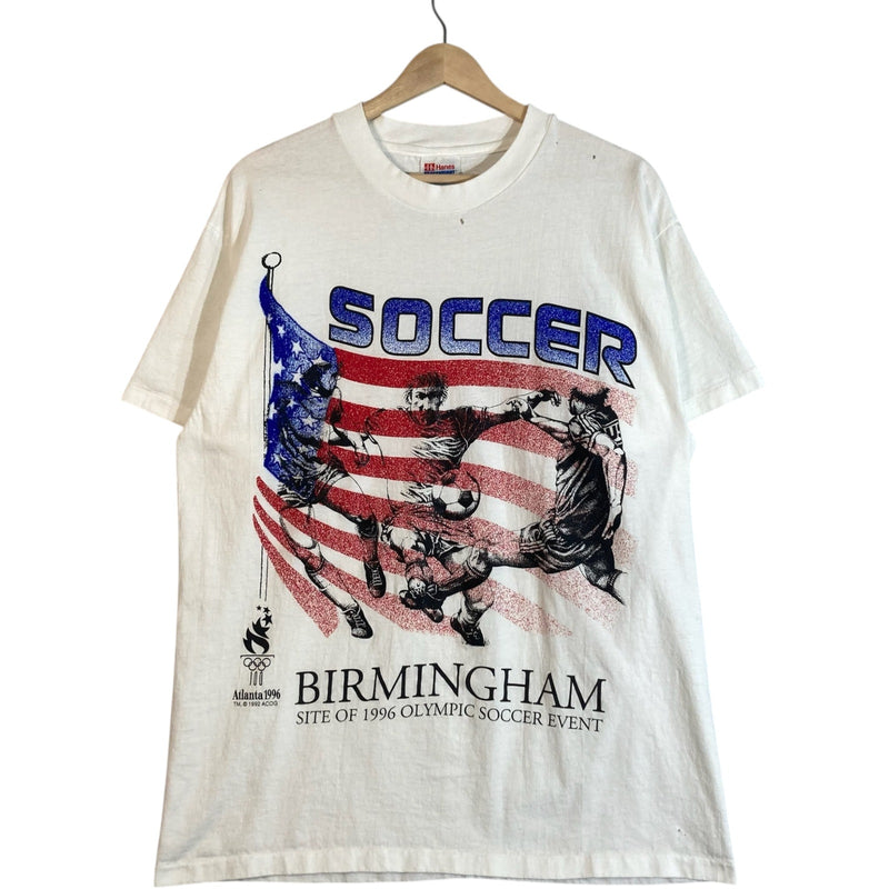 Vintage 1996 Olympic Soccer Event Tee