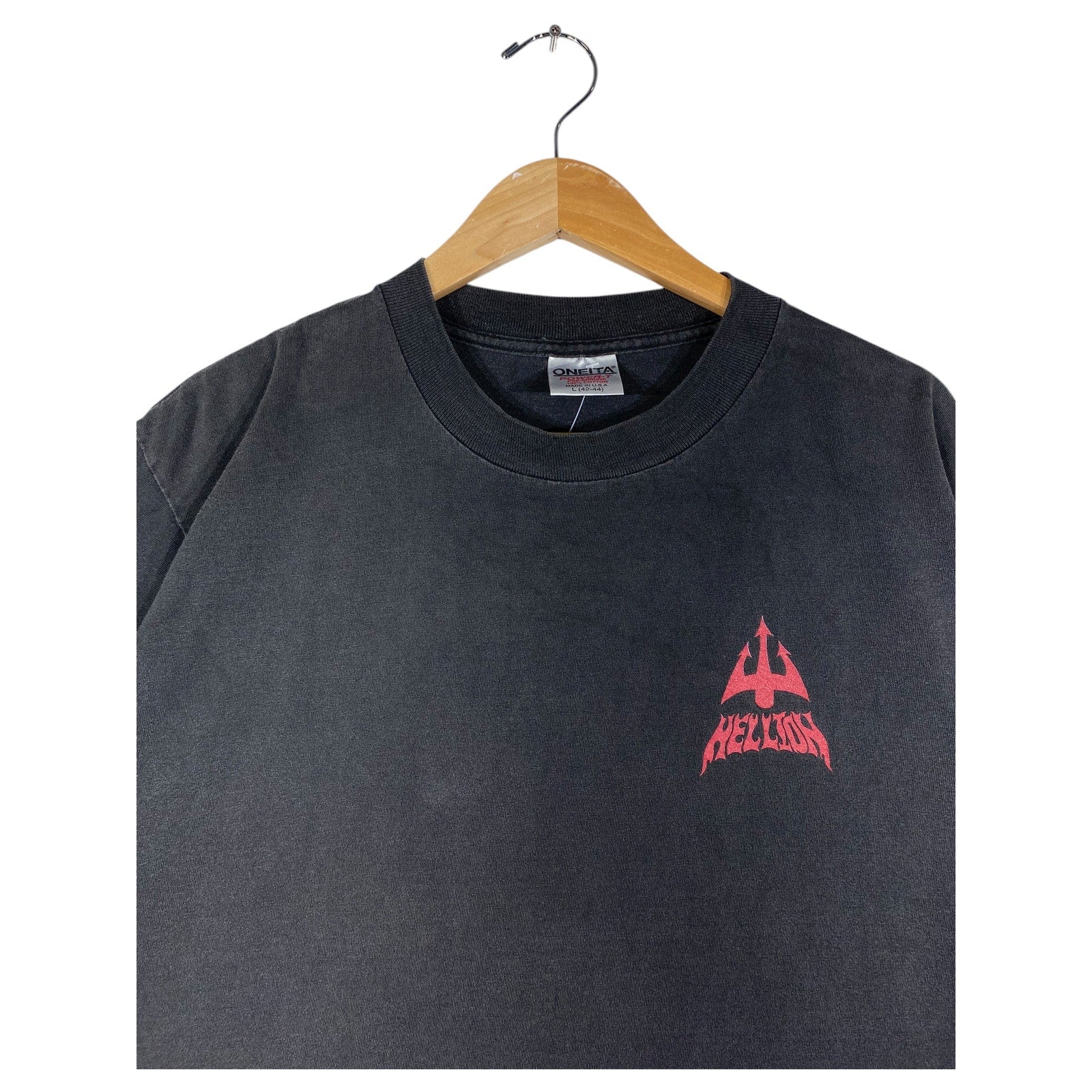 Vintage Hellion Graphic Print T-Shirt