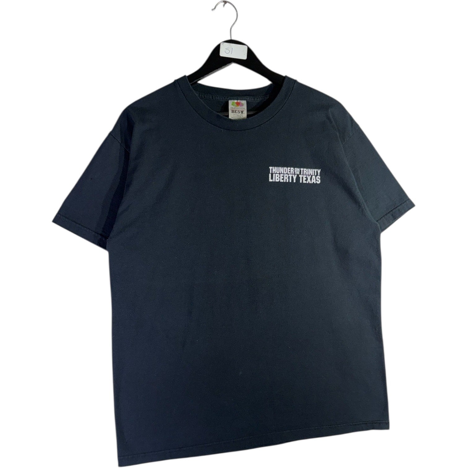 Vintage Thunder on the Trinity Motorcycle T-Shirt