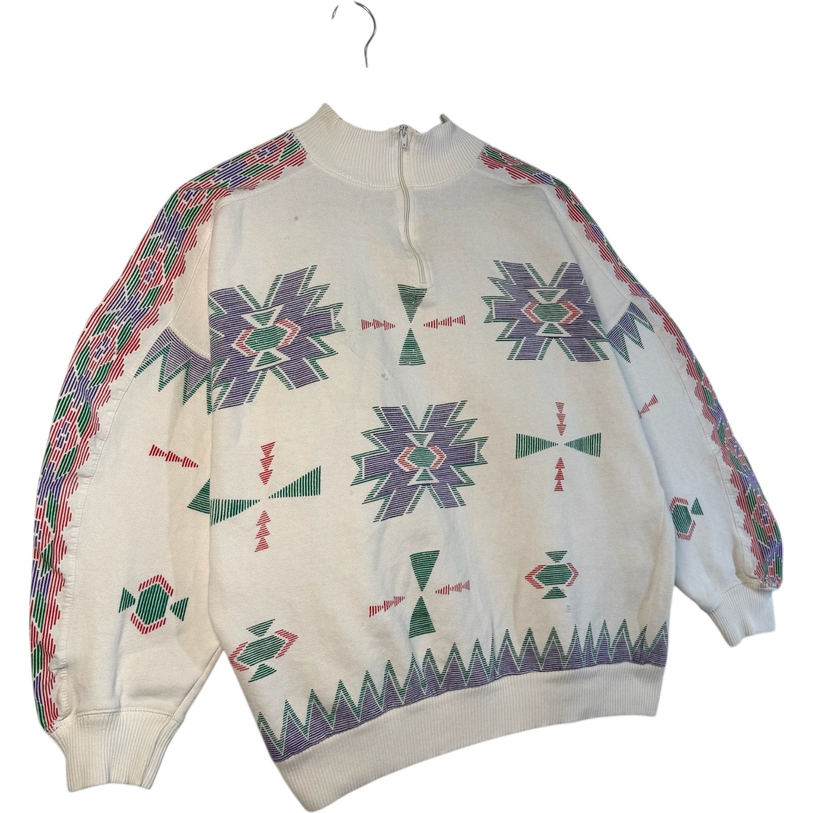 Vintage Bee Wear Sport 1/4 Zip Sweater