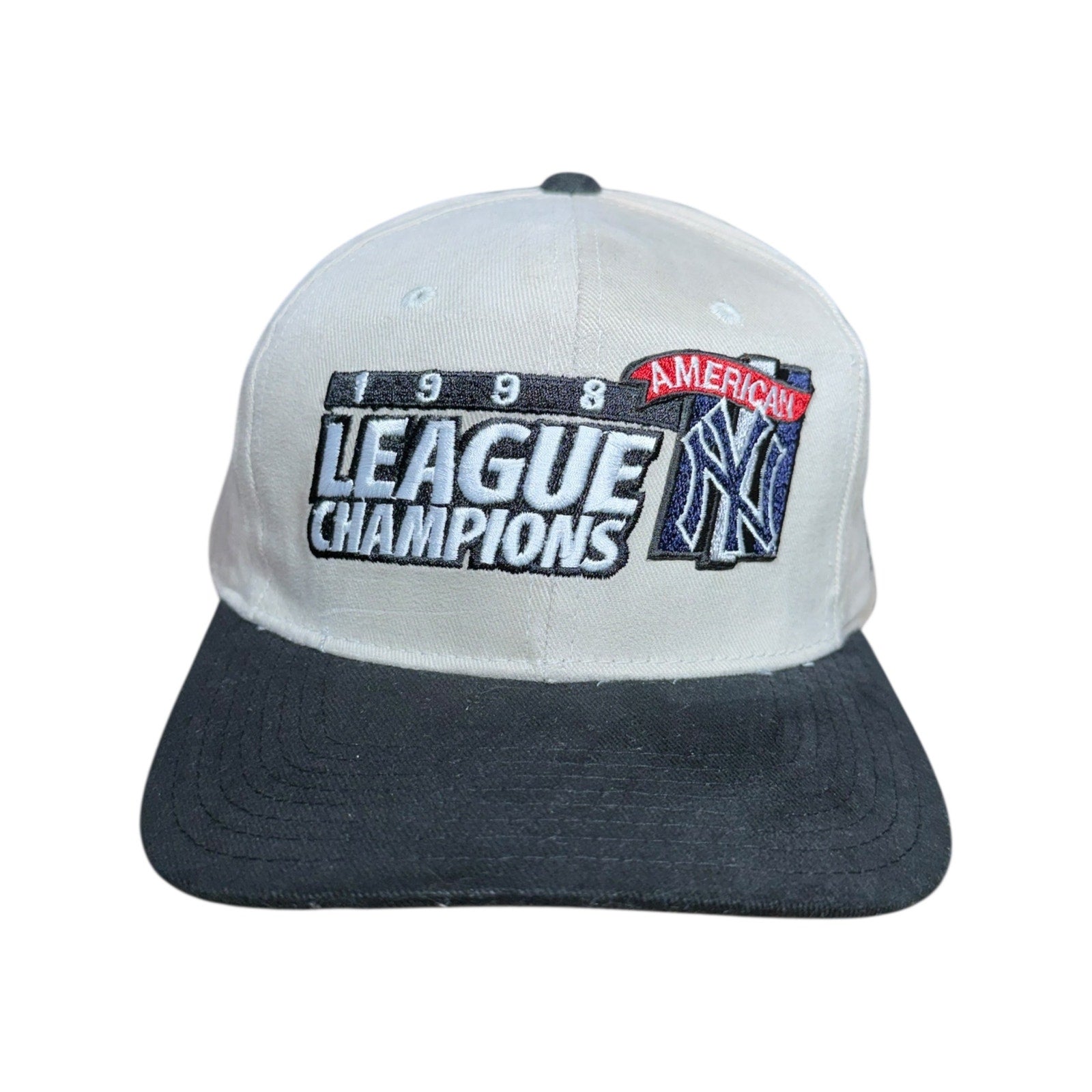 Vintage New York Yankees 1998 American League MLB Snapback Hat