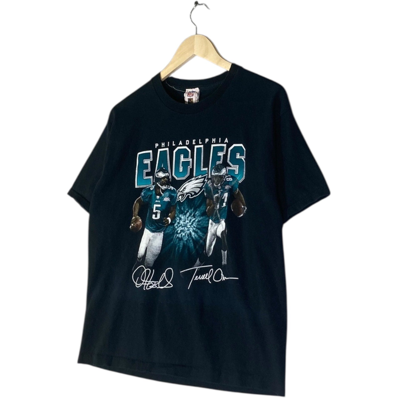 Vintage Philadelphia Eagles Donovan McNabb Terrell Owens NFL T-Shirt