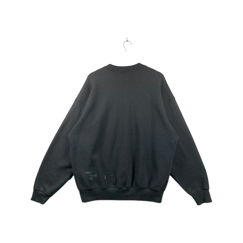 Vintage Harley Davidson Eagle American Flag Crewneck