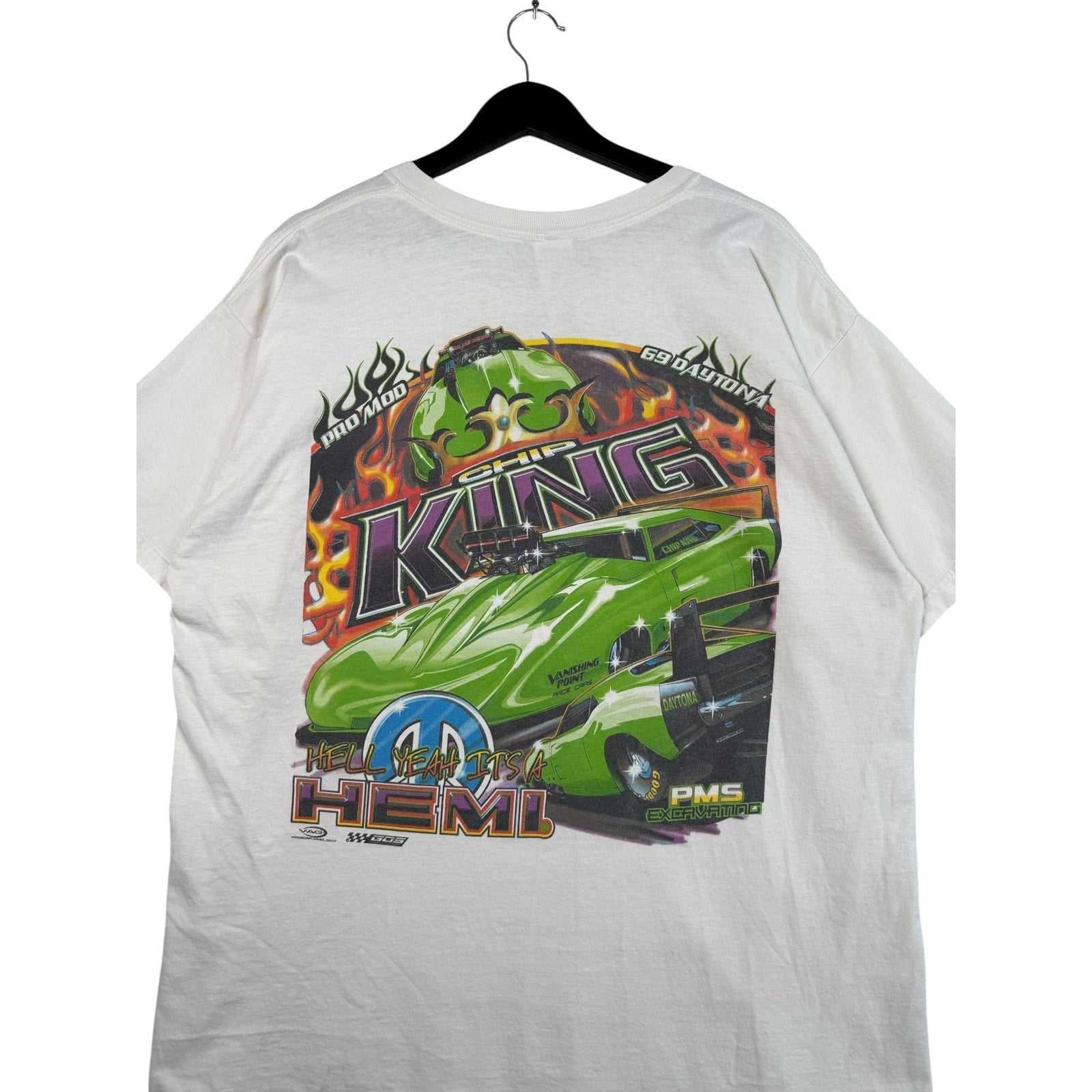 Vintage Chip King 69 Daytona Short Sleeve Racer Tee