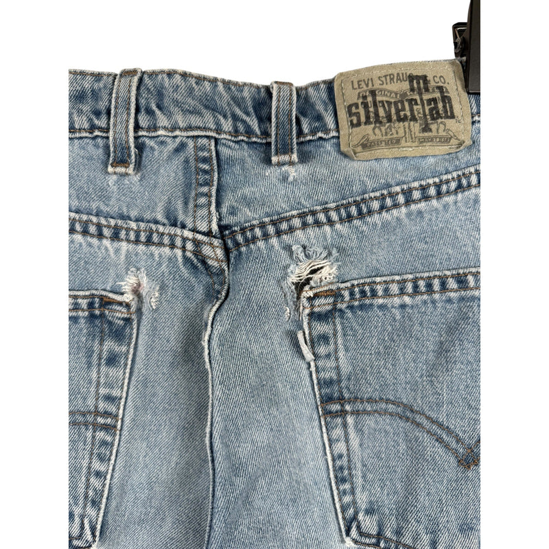 Vintage Levi's Silver Tab Loose Straight Leg Denim Jeans 38x30
