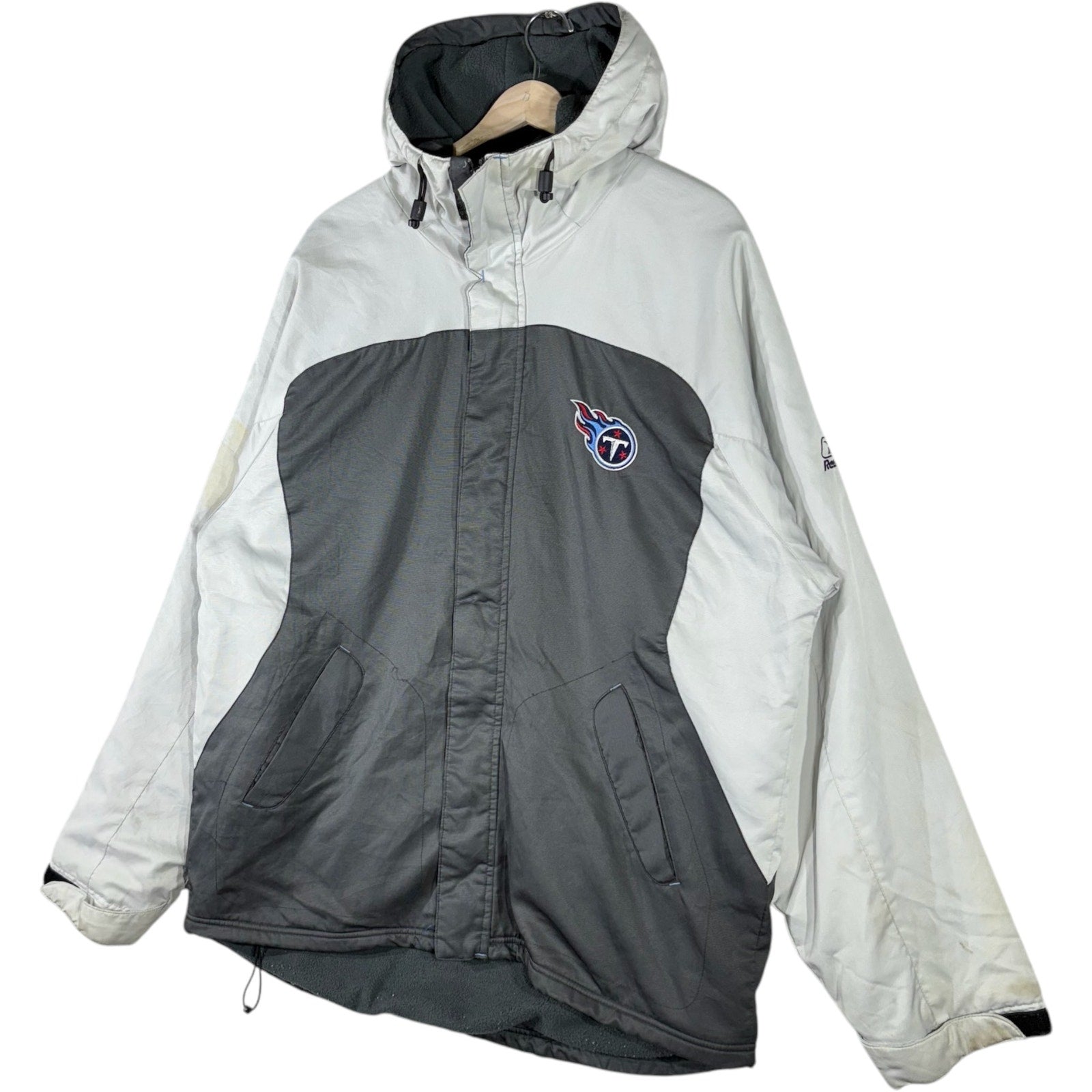 Vintage Reebok Tennessee Titans Mini Logo Full Zip NFL Jacket