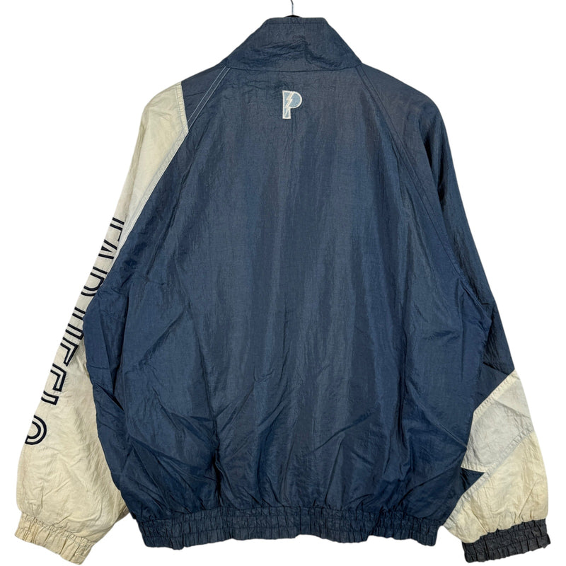 Vintage UNC Chapel Hill Tar Heels Arm Spellout Windbreaker