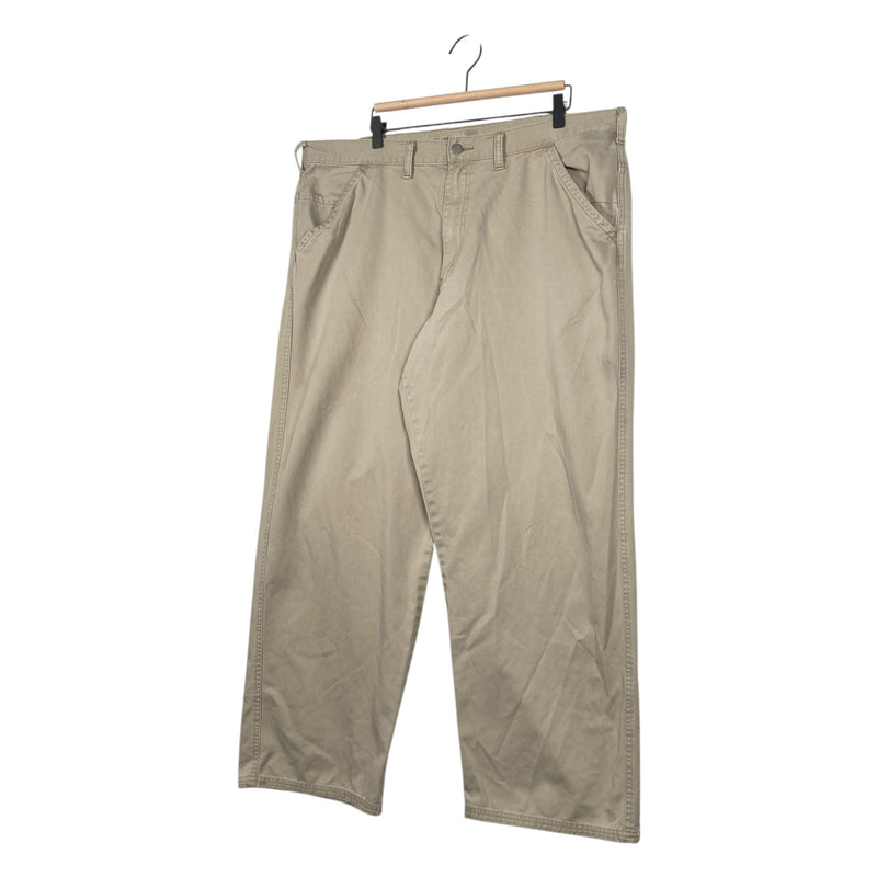 Vintage Levi's Silvertab Khaki Wide Leg Chino Pants 40x30