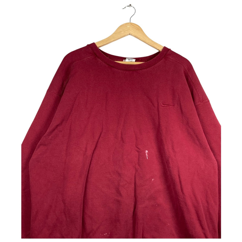 Vintage Nike Swoosh Tonal Logo Crewneck