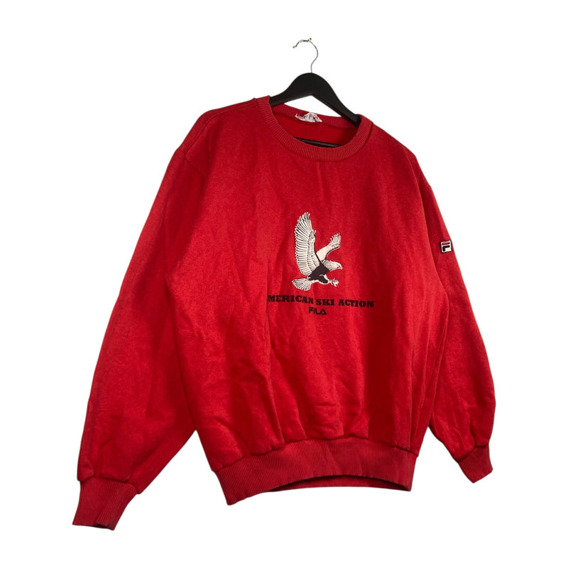 Vintage FILA American Ski Action Crewneck