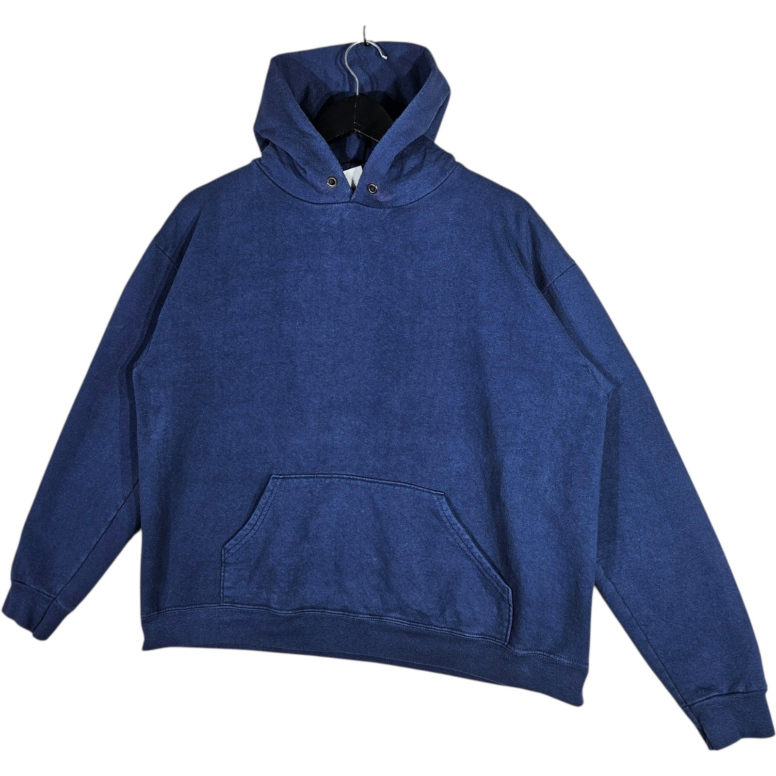 Vintage Blue Blank Hoodie