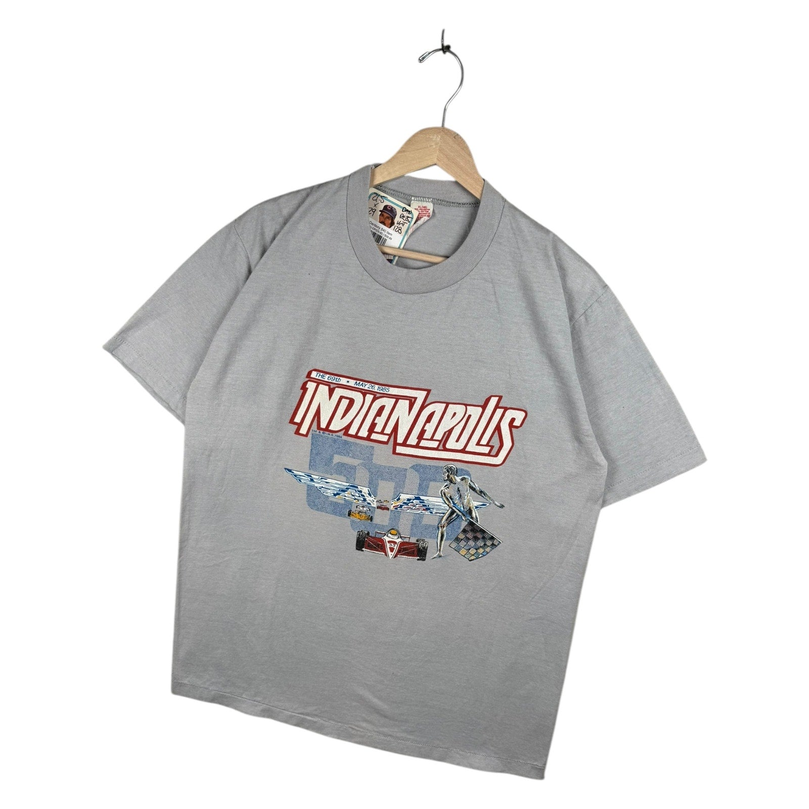 Vintage Indianapolis 500 Racing Graphic T-Shirt