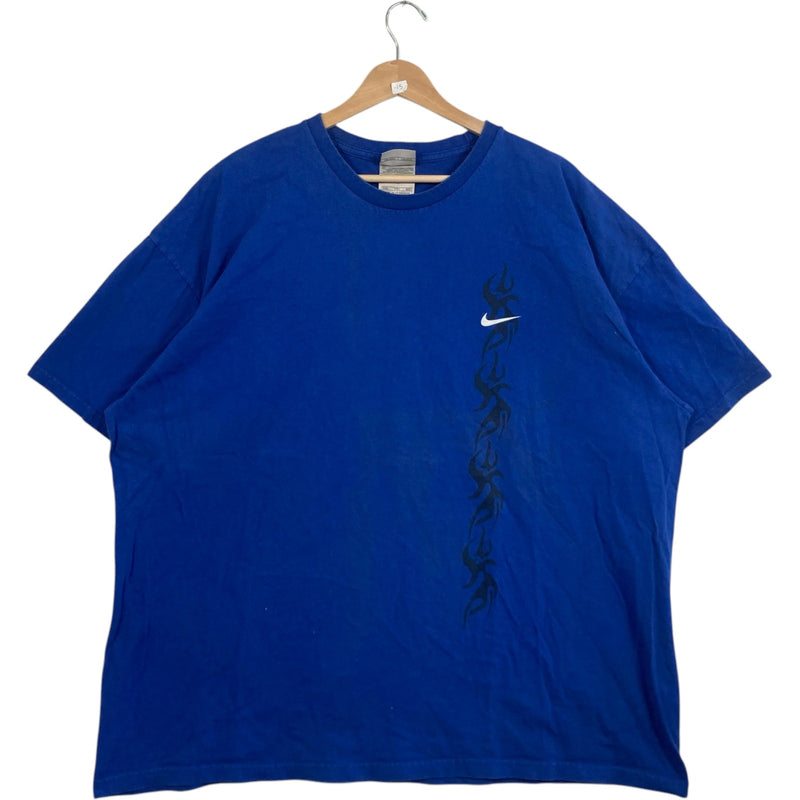 Vintage Nike Mini Swoosh Logo Stripe Tee