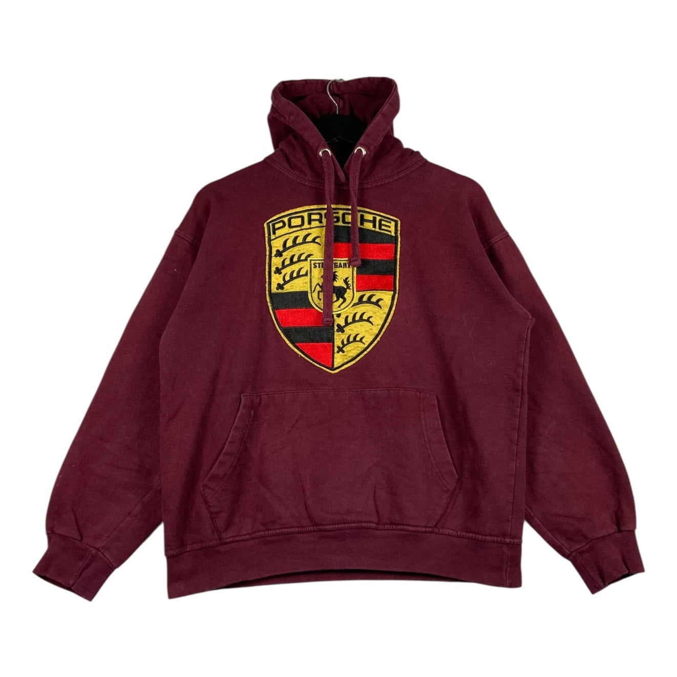 Vintage Porsche Shield Logo Hoodie