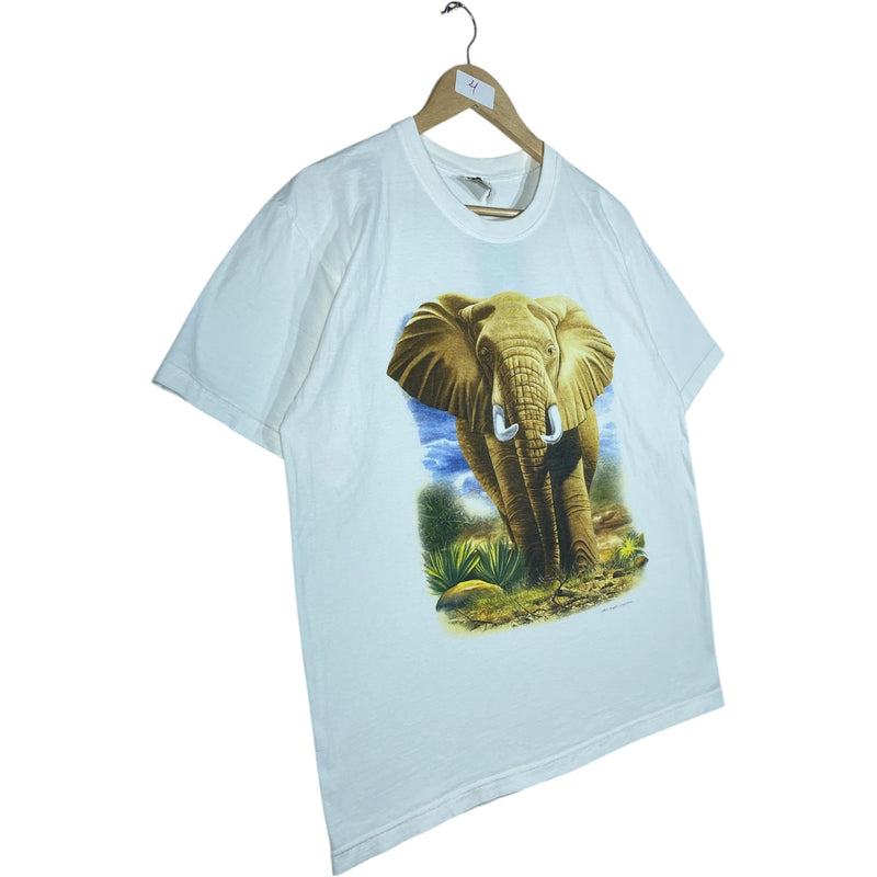 Vintage Elephant Graphic T-Shirt