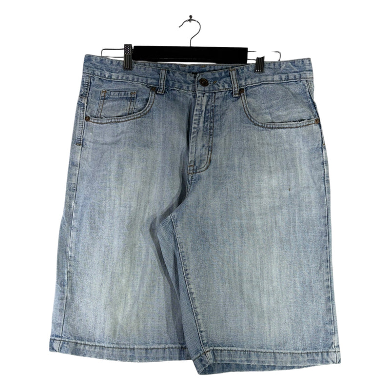 Y2K Urban UP Premium Denim Light Wash Shorts 36x12