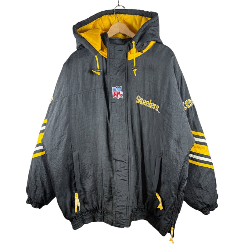 Vintage NFL Pittsburgh Steelers Puffer Jacket