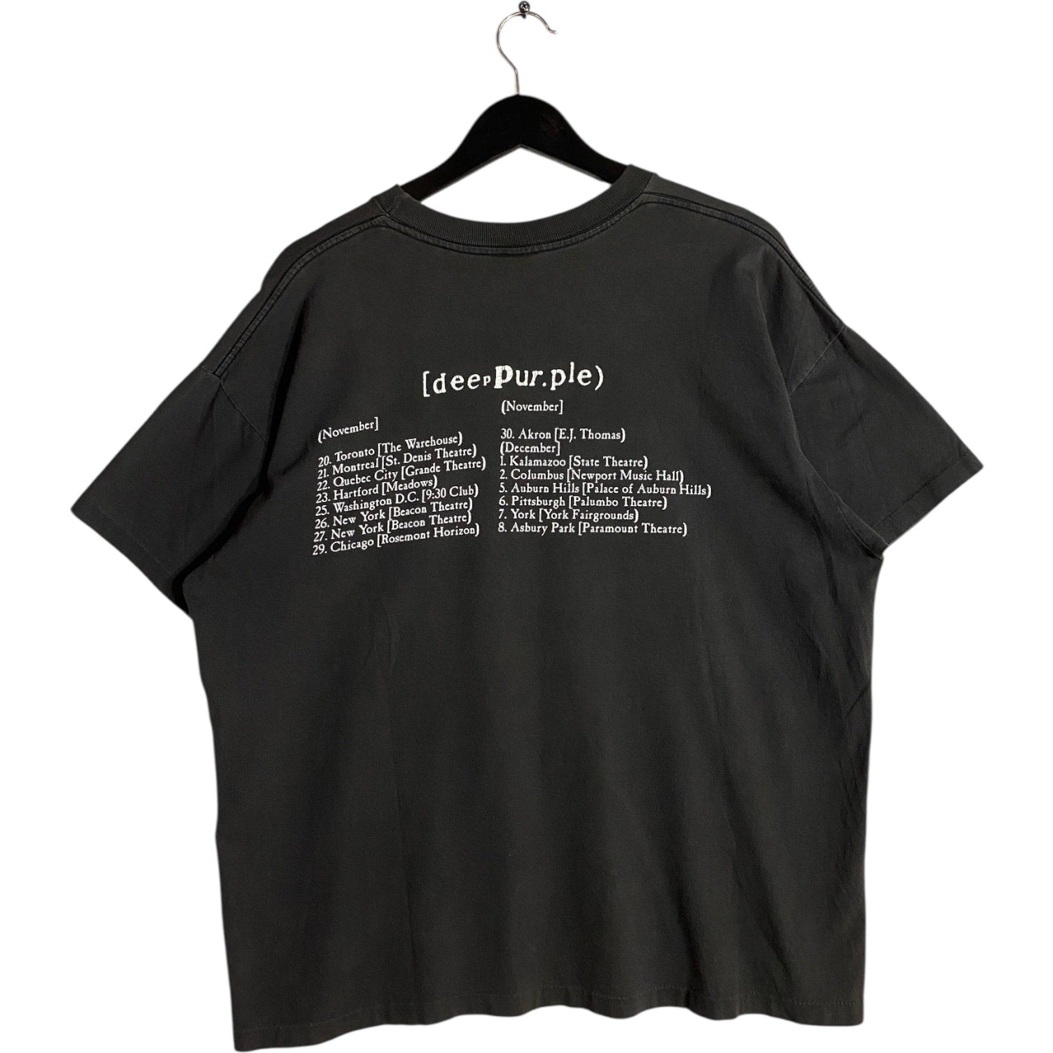 Vintage Deep Purple Purpendicular Band T-Shirt