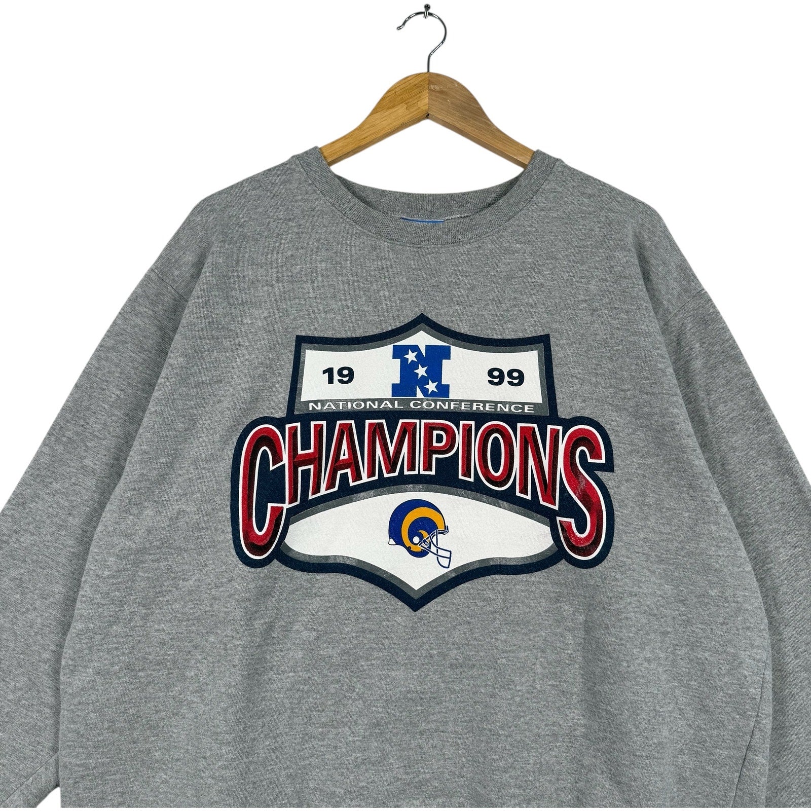 Vintage Los Angeles Rams NFC Champions Crewneck 1999
