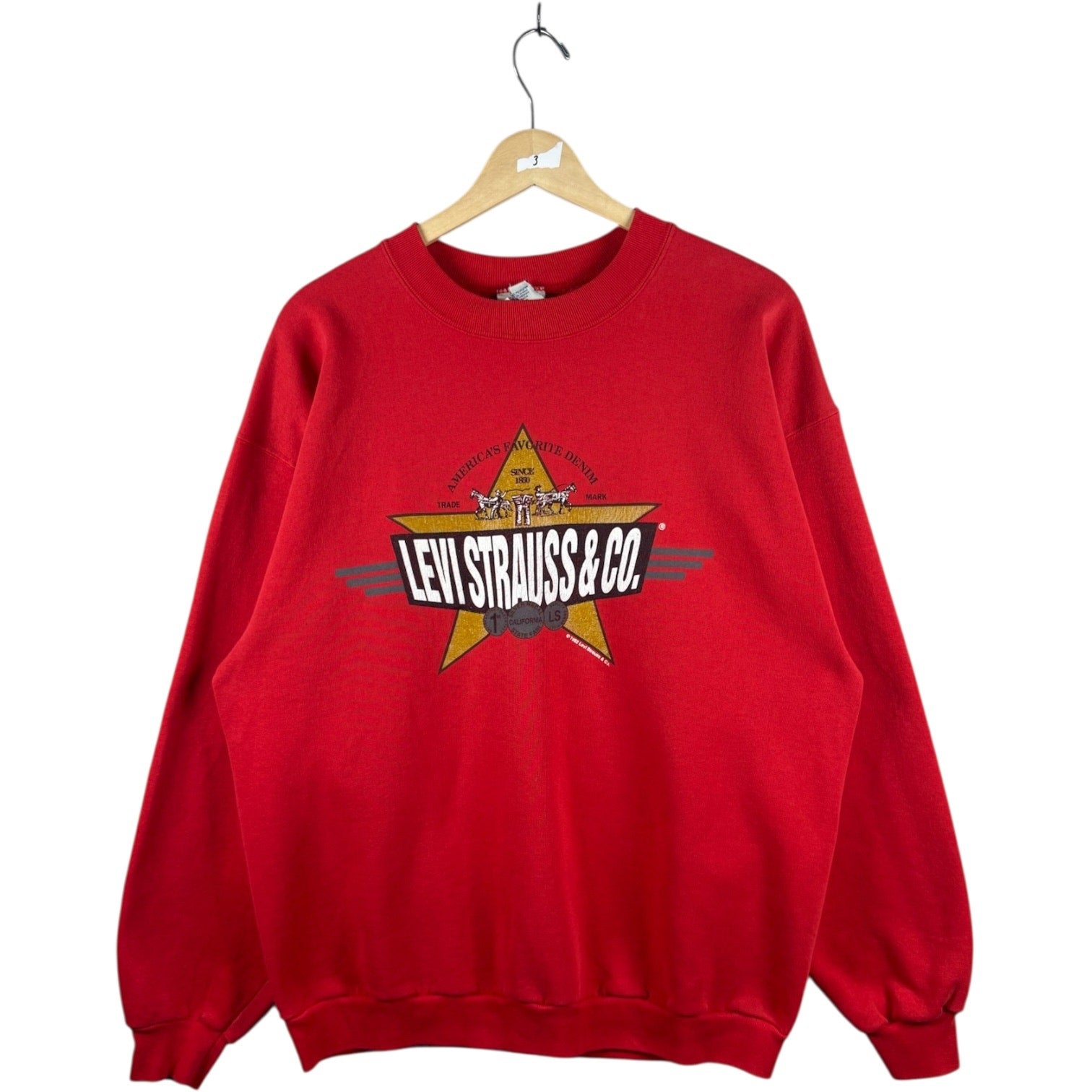 Vintage Levi Strauss & Co. Pullover Crewneck