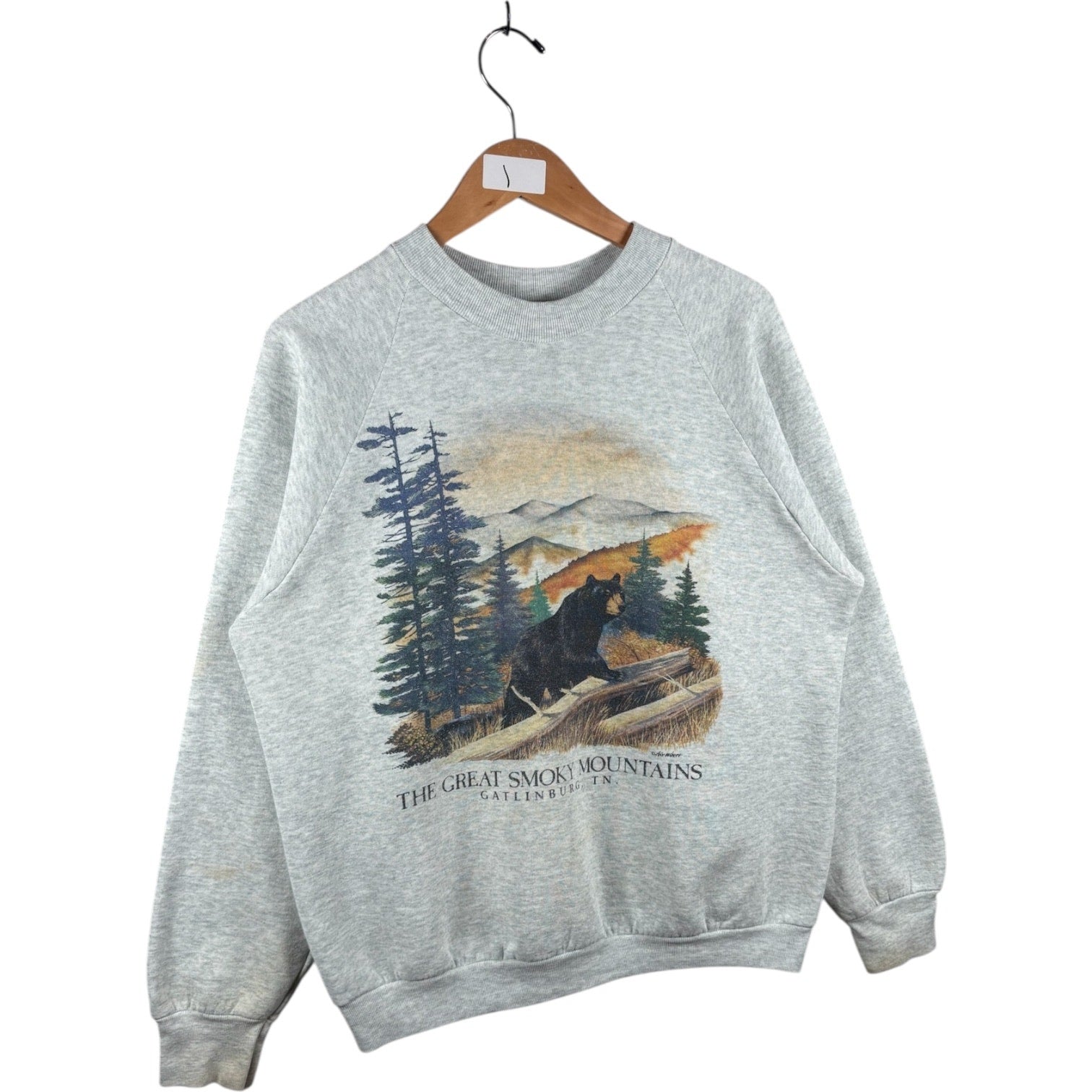 Vintage The Great Smoky Mountains Pullover Crewneck