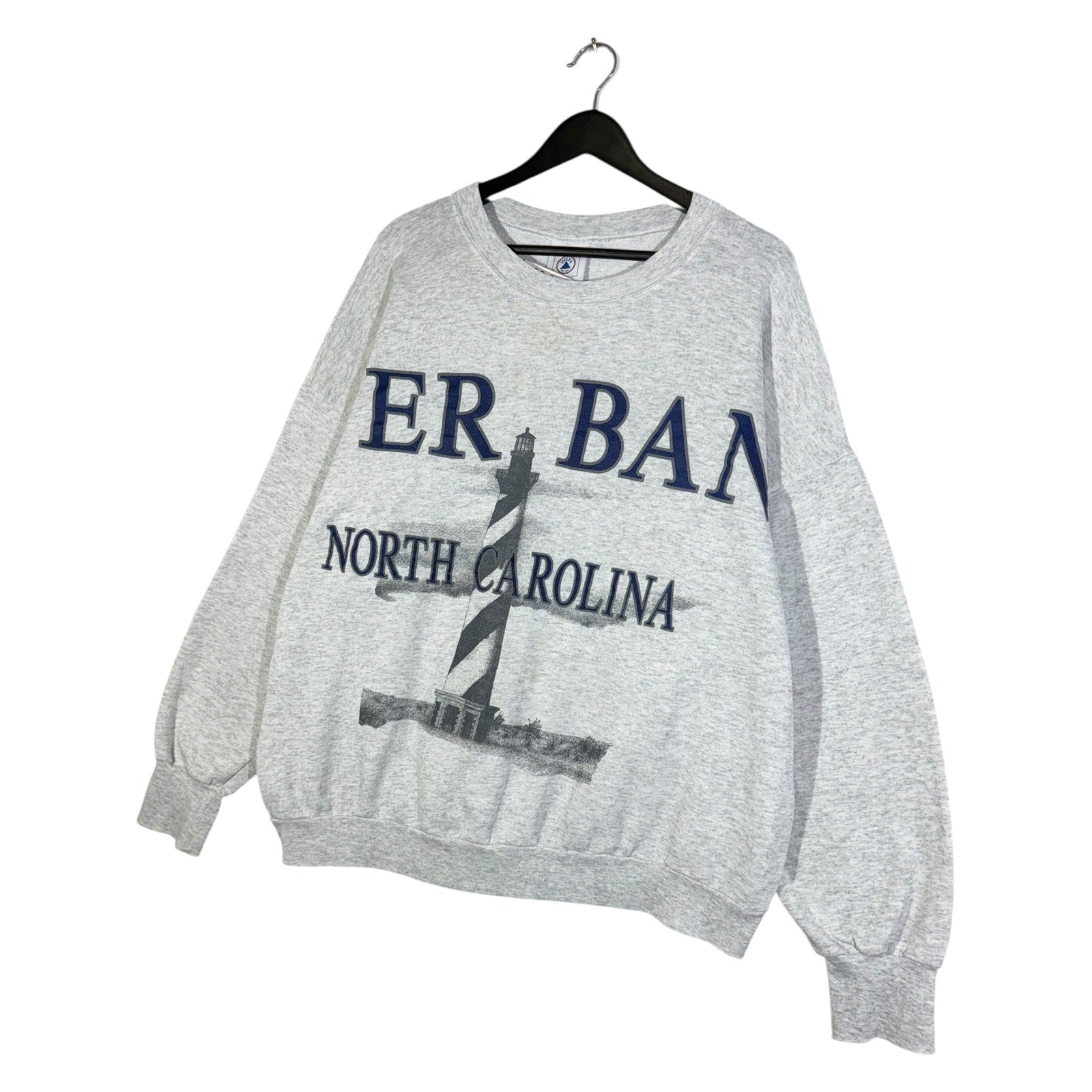 Vintage North Carolina Light House Pullover Sweatshirt