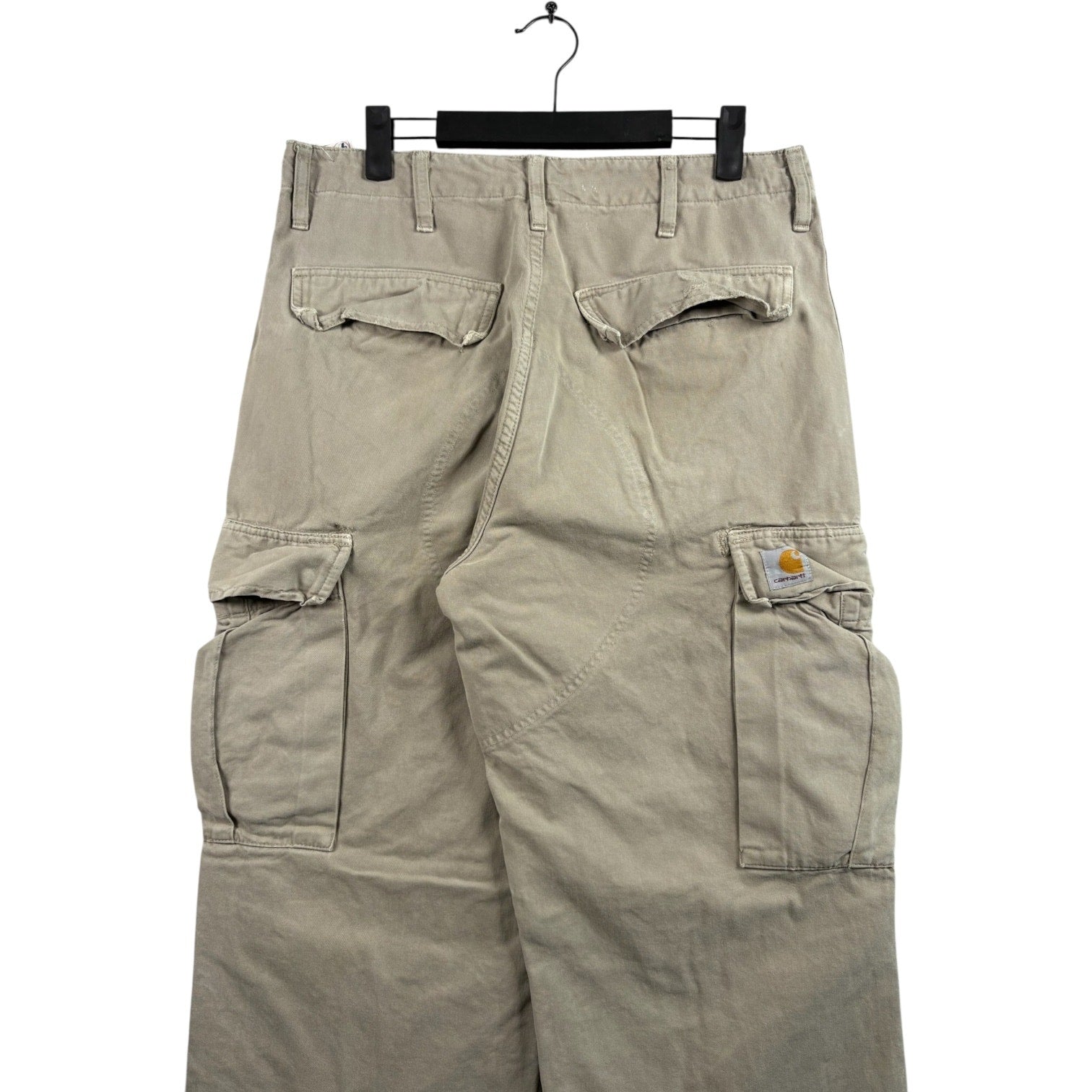 Vintage Carhartt Khaki Pockets Utility Cargo Pants