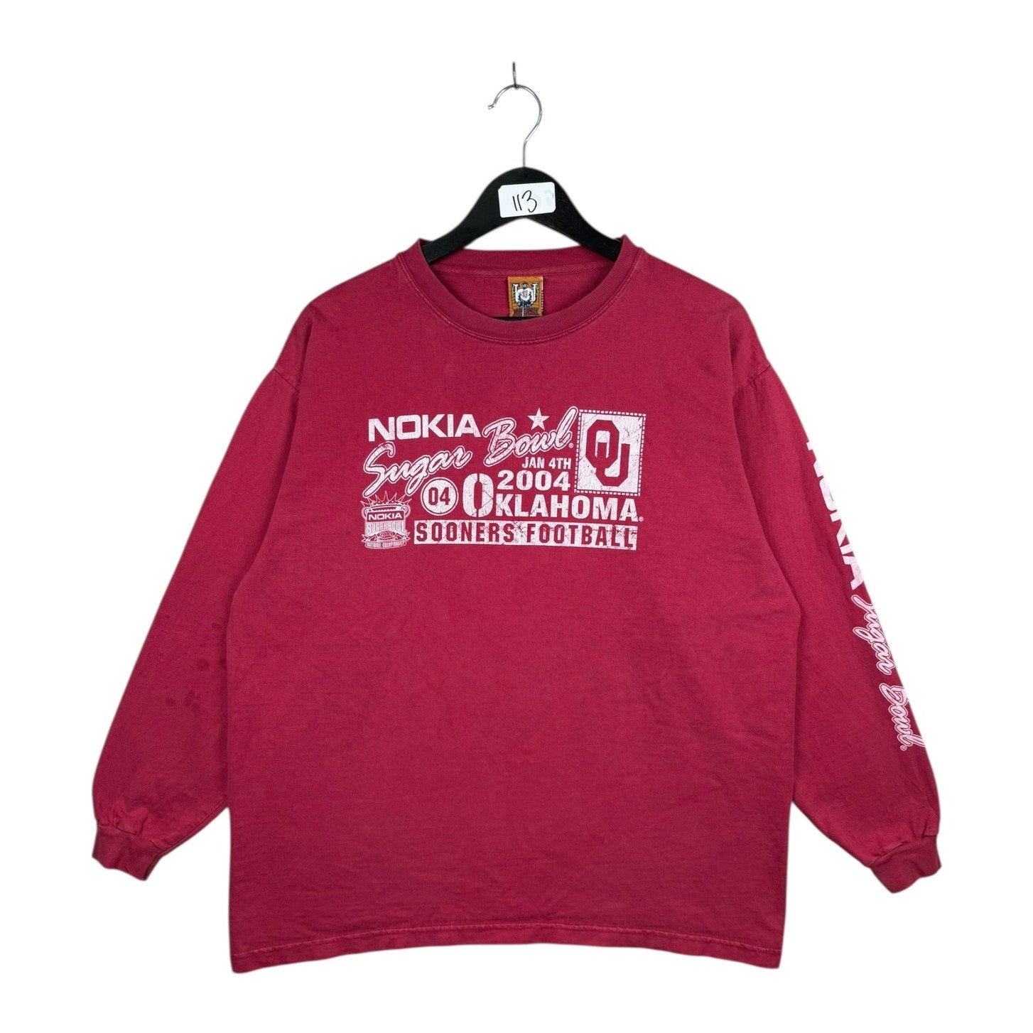 Vintage Oklahoma Sooners Graphic Long Sleeve