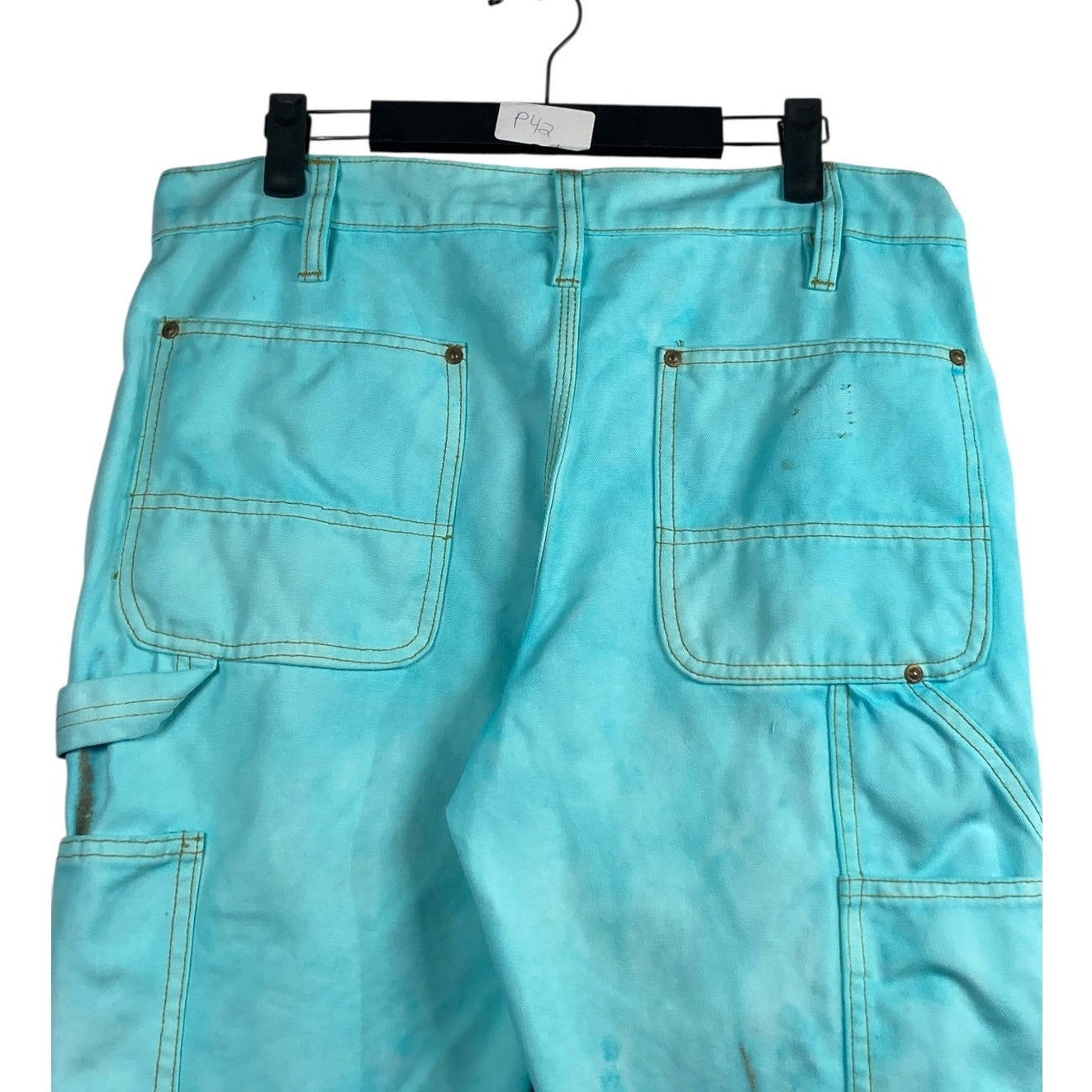 Vintage Carhartt Raw Hem Frayed Relaxed Cargo Shorts 34