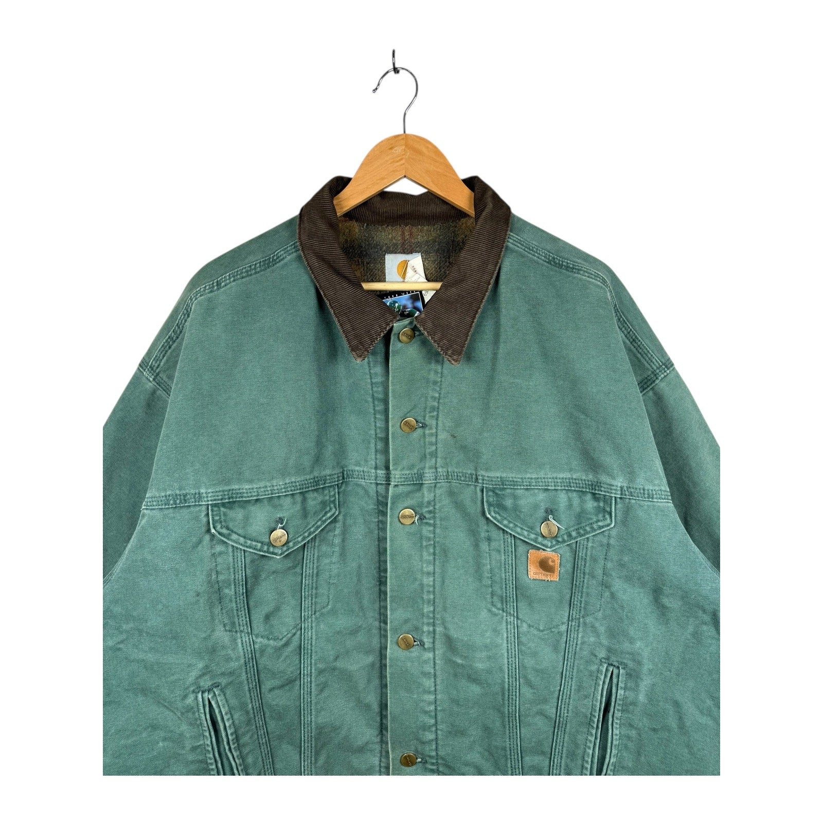Vintage Carhartt Button Up Workwear Jacket