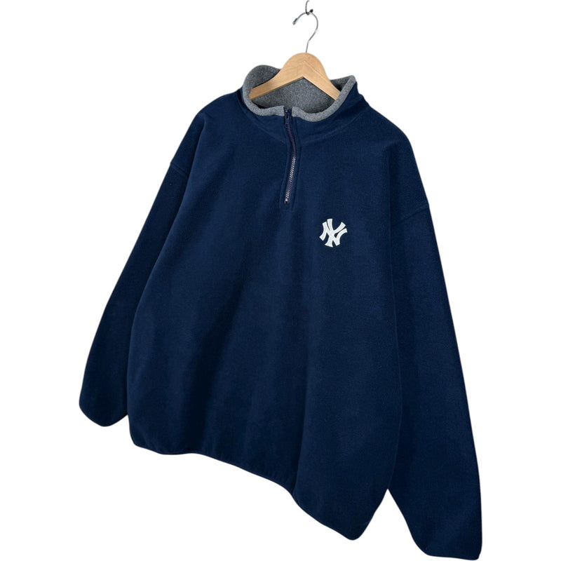 Vintage Majestic New York Yankees MLB 1/4 Zip Fleece