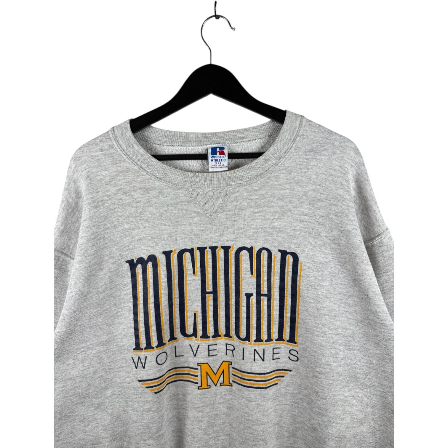 Vintage Russell University Of Michigan Crewneck