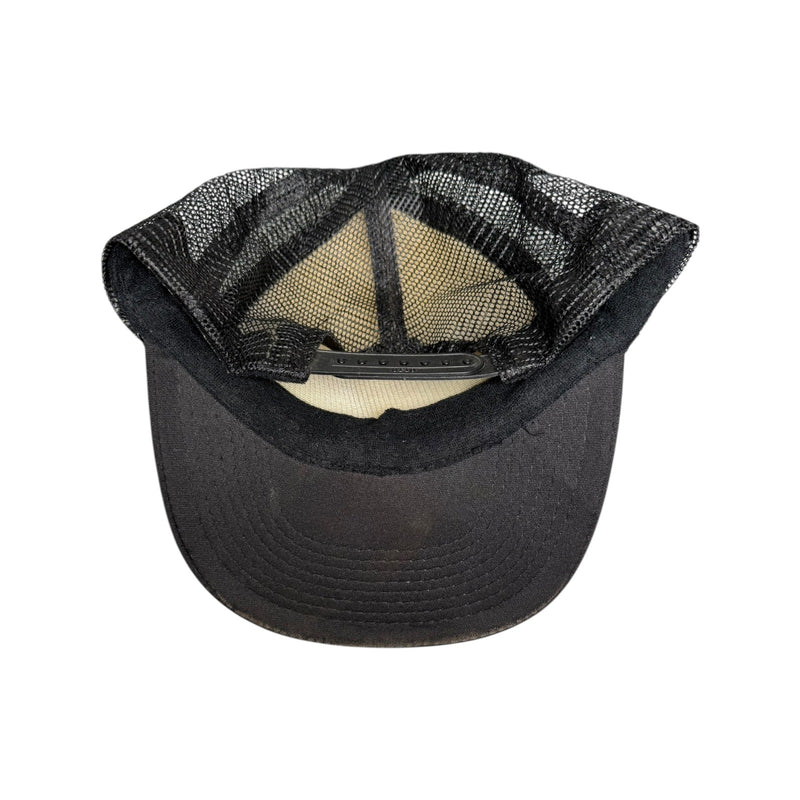 Vintage Vans "Off The Wall" Cheetah Print Snapback Hat